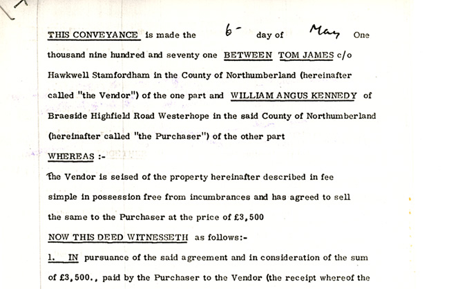1971 Conveyance