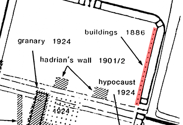Excavations 1886